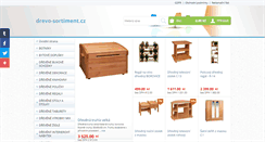 Desktop Screenshot of drevo-sortiment.cz